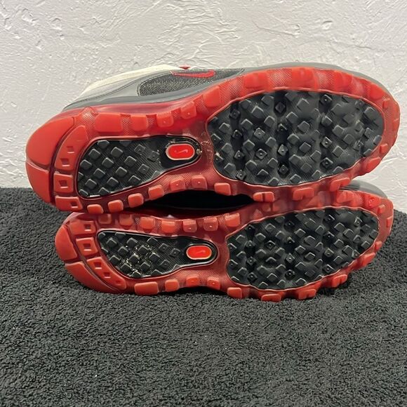 ?? NIKE Air Max 24-7 Shoes Volt Black Red Gray 397252-001 2010 Men Sz 11.5 - E main image 7